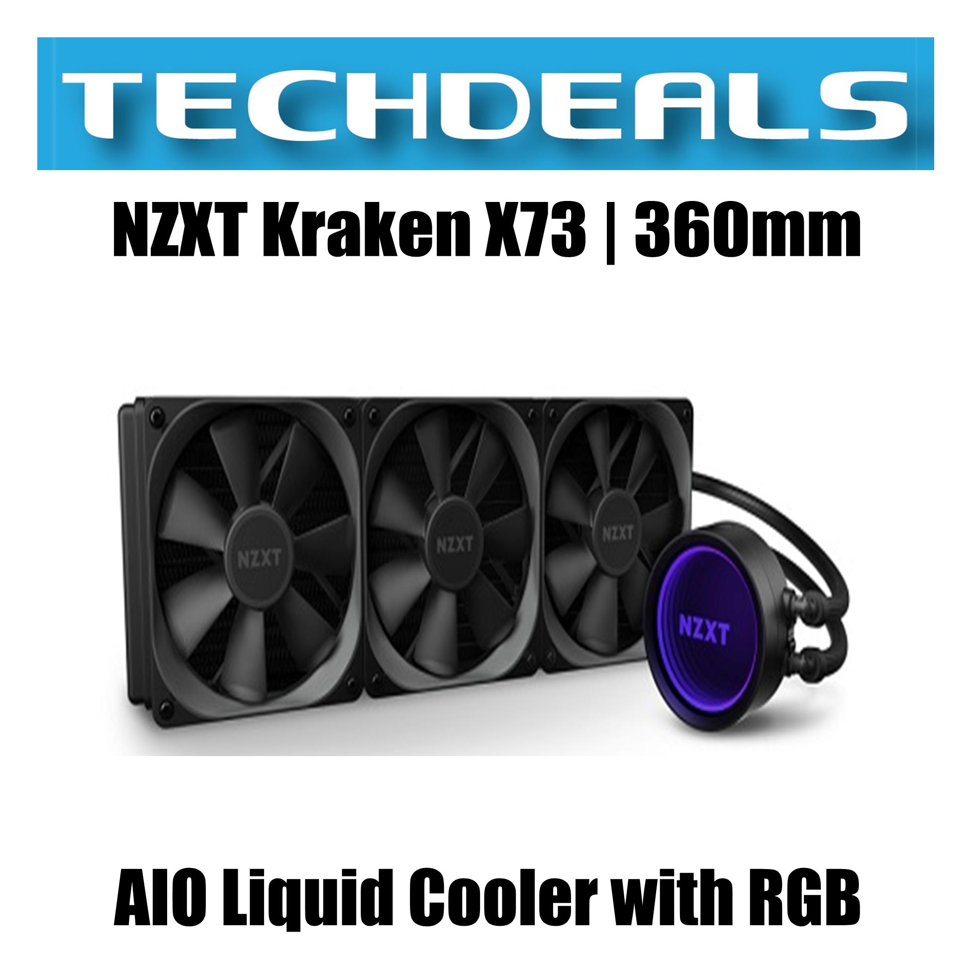 Nzxt Kraken X73 360mm Aio Liquid Cooler With Rgb Lazada Singapore
