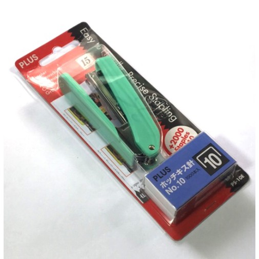 Dập ghim số 10 plus ps-10e kèm 2 hộp ghim