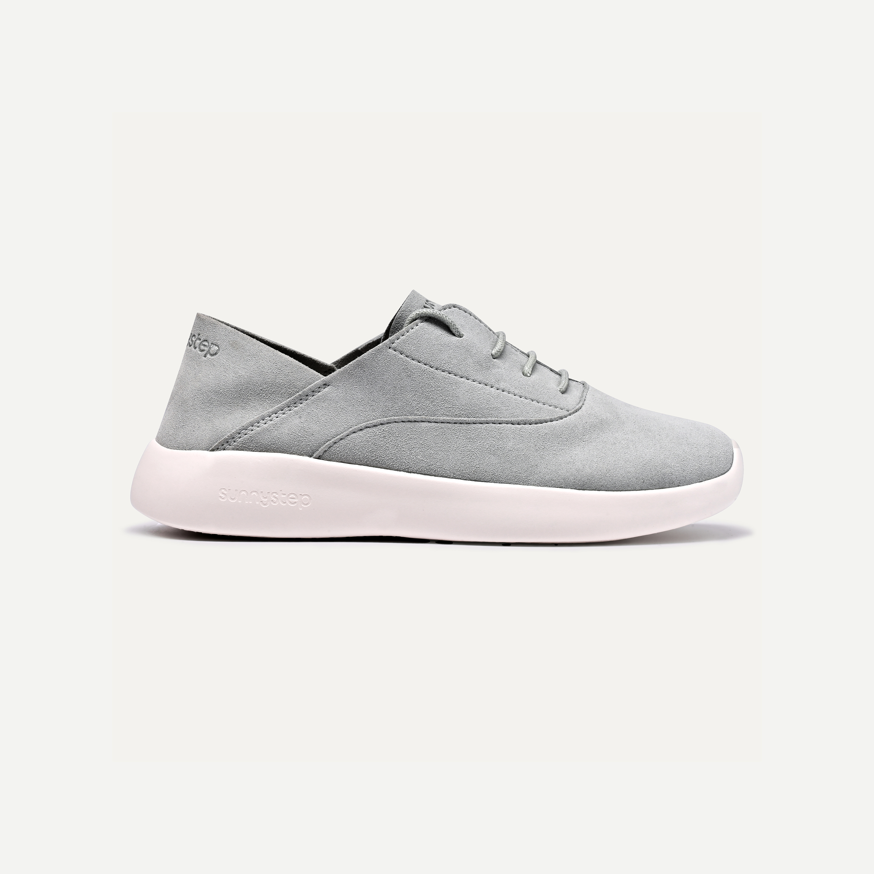 Sunnystep - Balance Oxford - Ash Suede - Most Comfortable Walking
