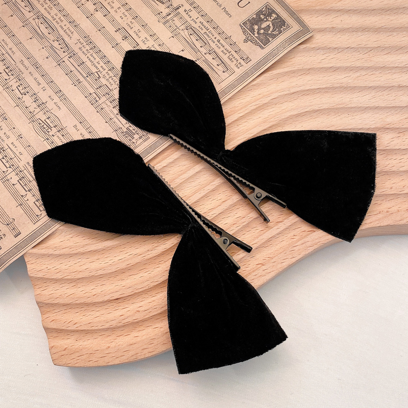 Girls' hair clips 2 pieces Korean style bow headband all kinds of hair clips
