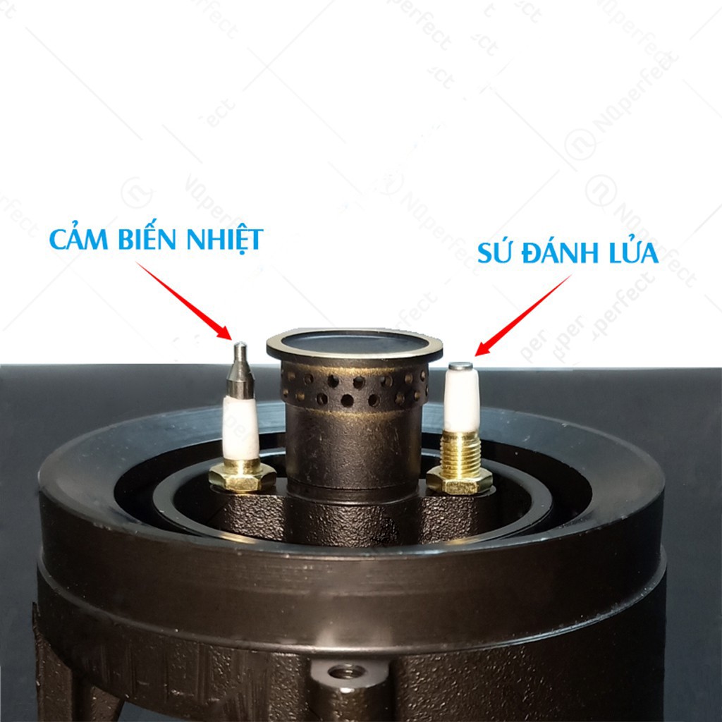 Kim sứ đánh lửa bếp gas âm đa năng ic đánh lửa có ốc Ren điều chỉnh cao thấp -Thay lắp đa số các loại bếp ga cùng kích thước - 1 cái