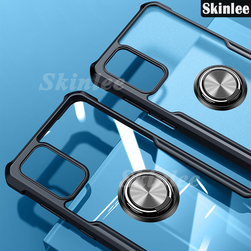Phone case For Vivo Y18 Y03 Y28S Back cover Hard Phone Case Clear Transparent Shockproof Car Navigation Holder Ring For VIVO Y28S Y18 Y03 Cover cases.