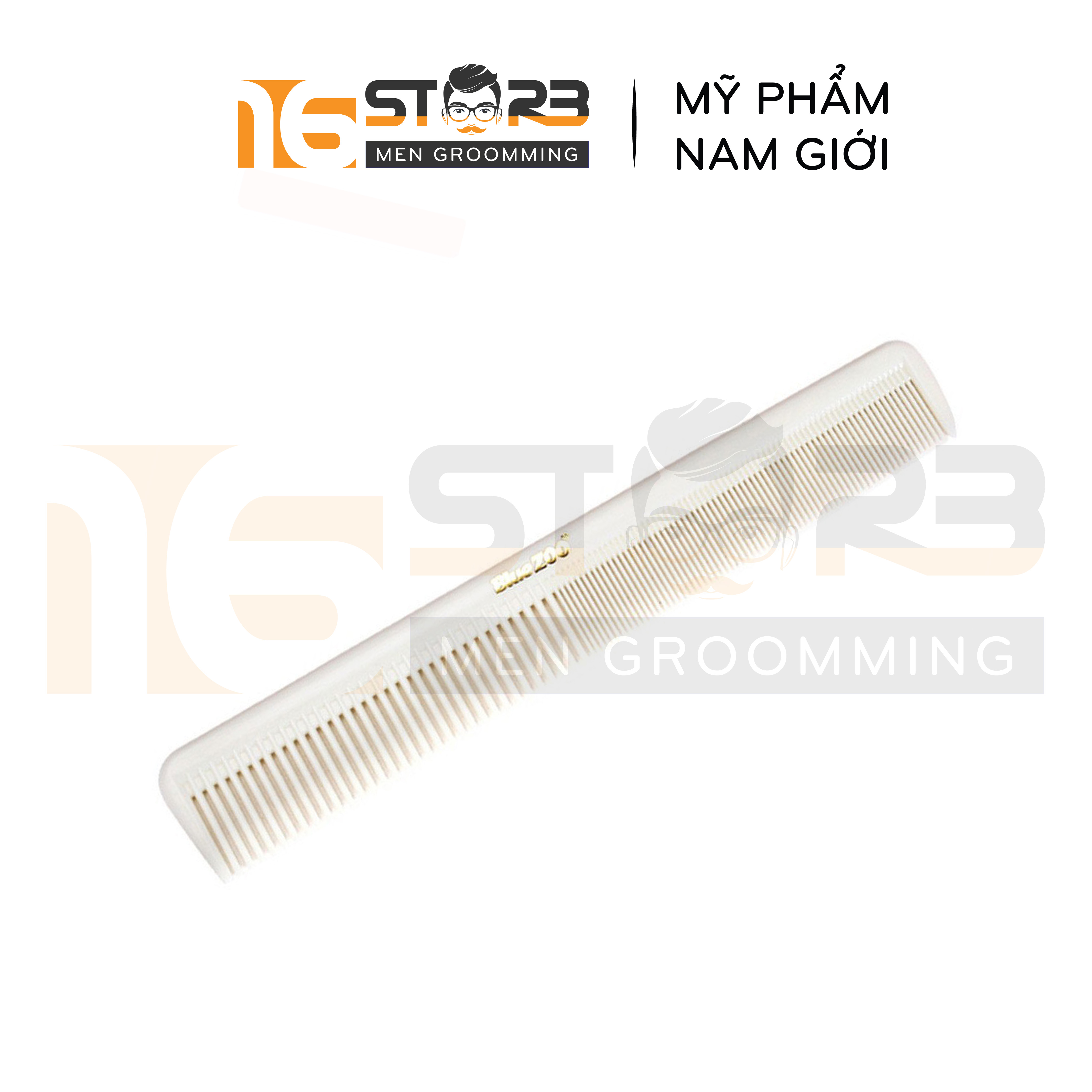 Lược thẳng chia ngôi tóc BlueZoo cao cấp
