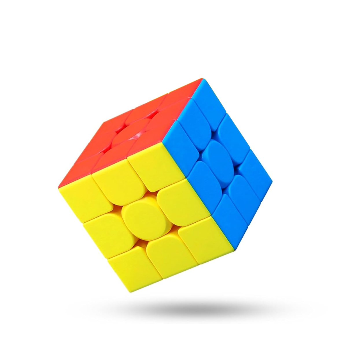 Moyu 3×3×3 speed Magic Cube Stickerless Puzzle Toy for Kids Adults