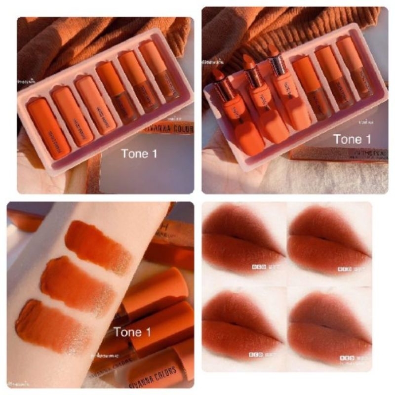 Set son sáp lì sivanna có tách lẻ