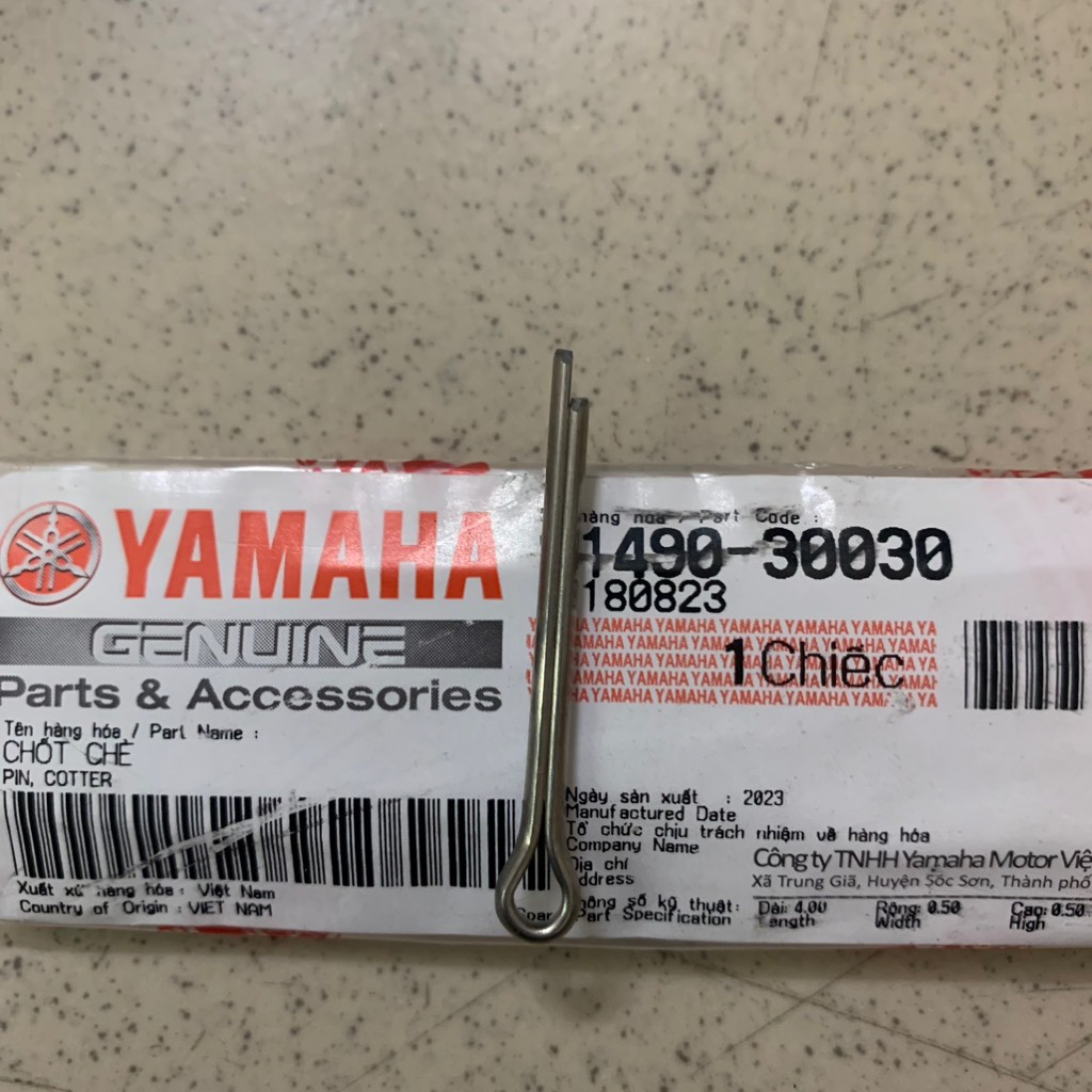 [Chính hãng Yamaha]YAPT-2001 Chốt chẻ chống Yamaha