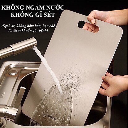 Thớt Inox 304 Kháng Khuẩn Cao Cấp