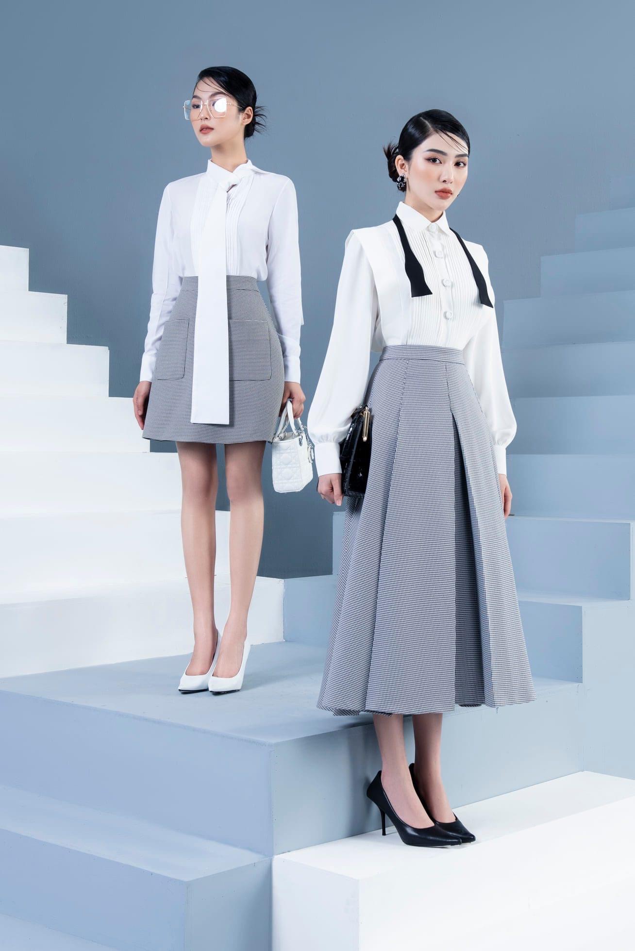 WHITE PLAN ÁO SƠ MI NỮ CAO CẤP KEVA SHIRT