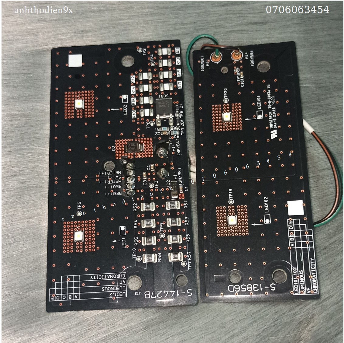 🎉Freeship🎉 Mạch Pha Cos Zin Sonic, Winner, Satria, Raider (Có nhận sửa cháy led pha cos các dòng xe)