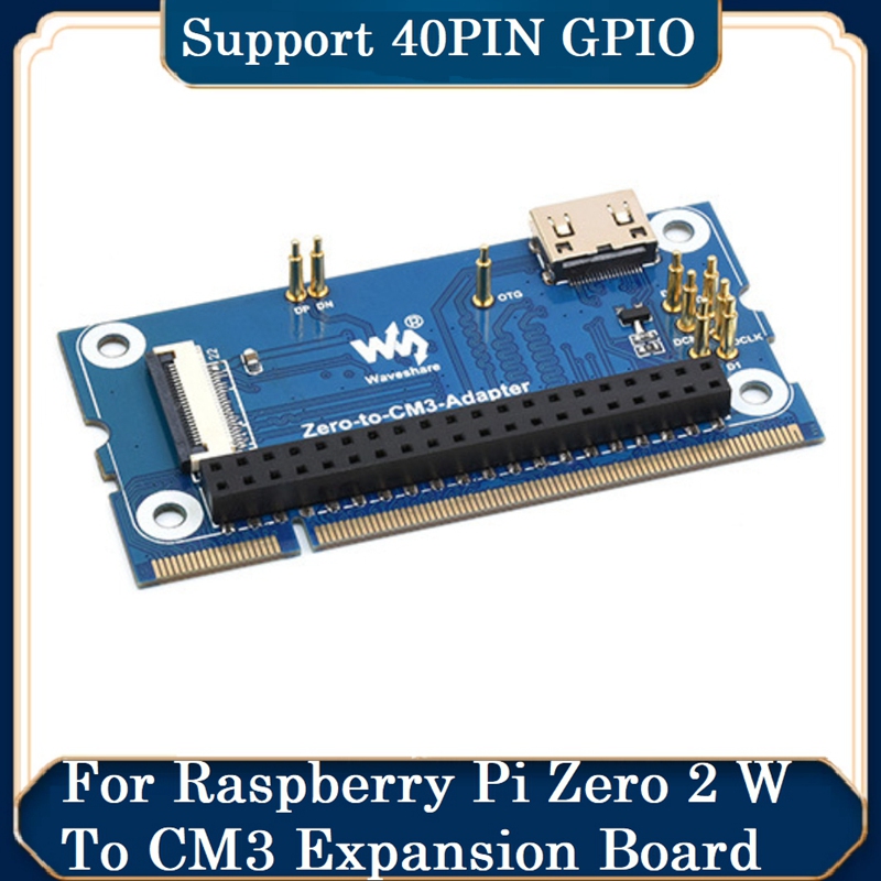 Waveshare for Raspberry Pi Zero 2 W to CM3 Expansion Board Zero-To-CM3 ...