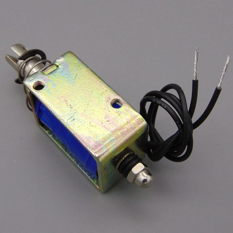 Hechen Elektromagneet elektromagneet HS-S1670DL DC24V 40N 10mm Stroke Push Pull Type Open frame deurslot