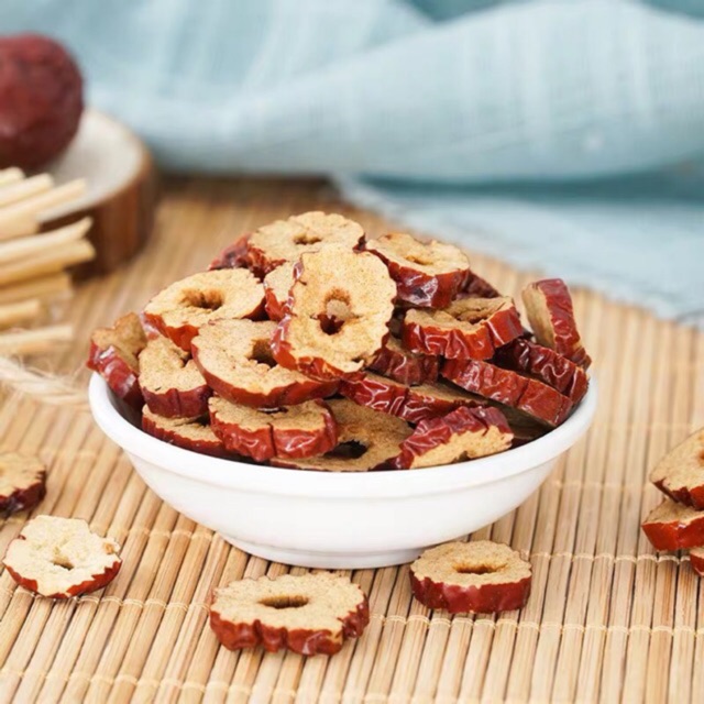 500G TÁO ĐỎ CẮT LÁT SẤY KHÔ - MAXIFOOD