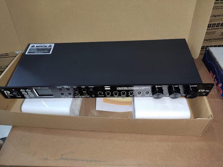 Vang số chỉnh cơ chuẩn hãng P Acoustic X10 Plus hàng chuẩn hãng có reveb hay như vang số, dễ chỉnh âm sắc,.