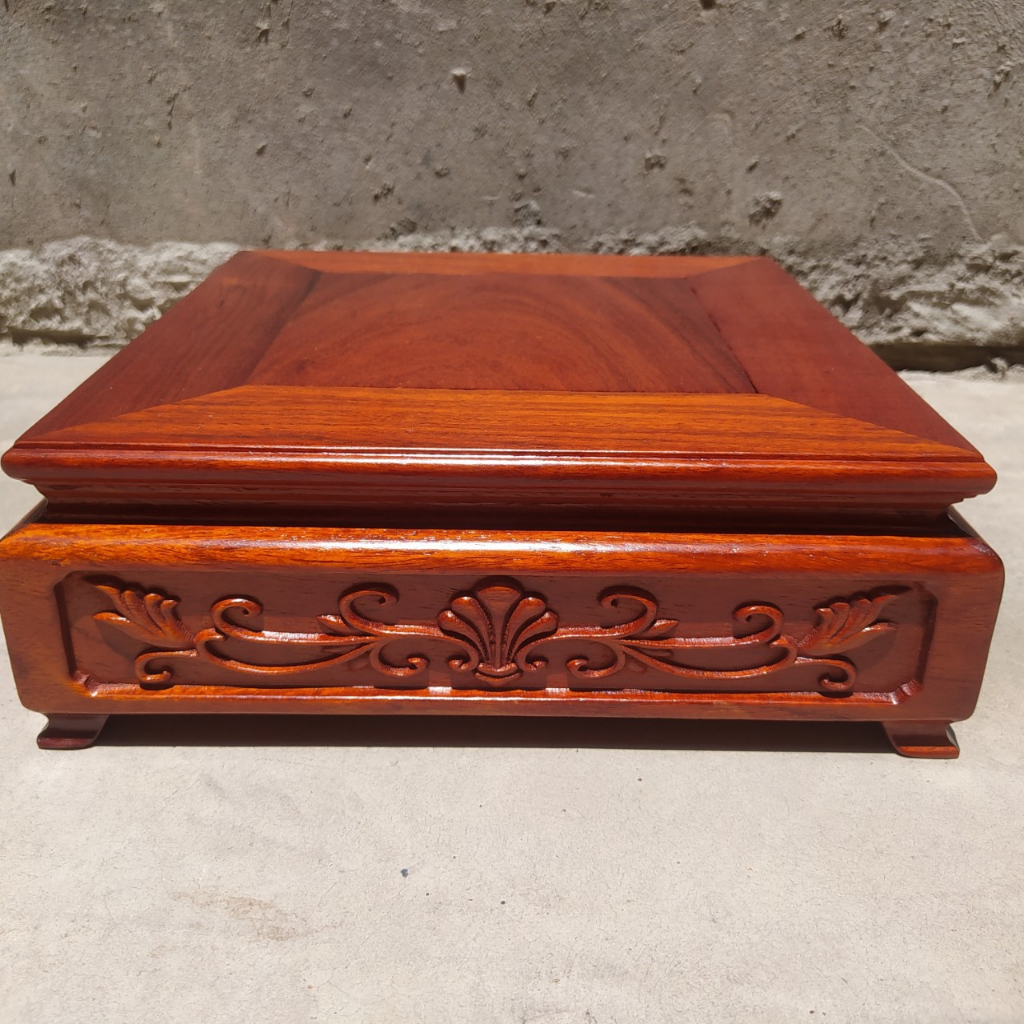 Đôn Gỗ, Kệ Gỗ Hương (Kt 25*25 Cao 8,5Cm)