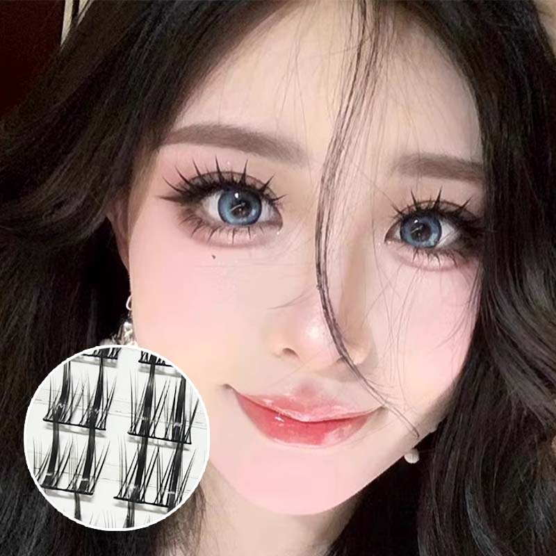Derf Lông Mi Giả  5 Hàng 3d Dày Tự Nhiên E041