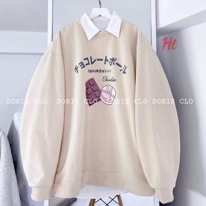 Áo nỉ bo tay bánh chữ Nhật HT11