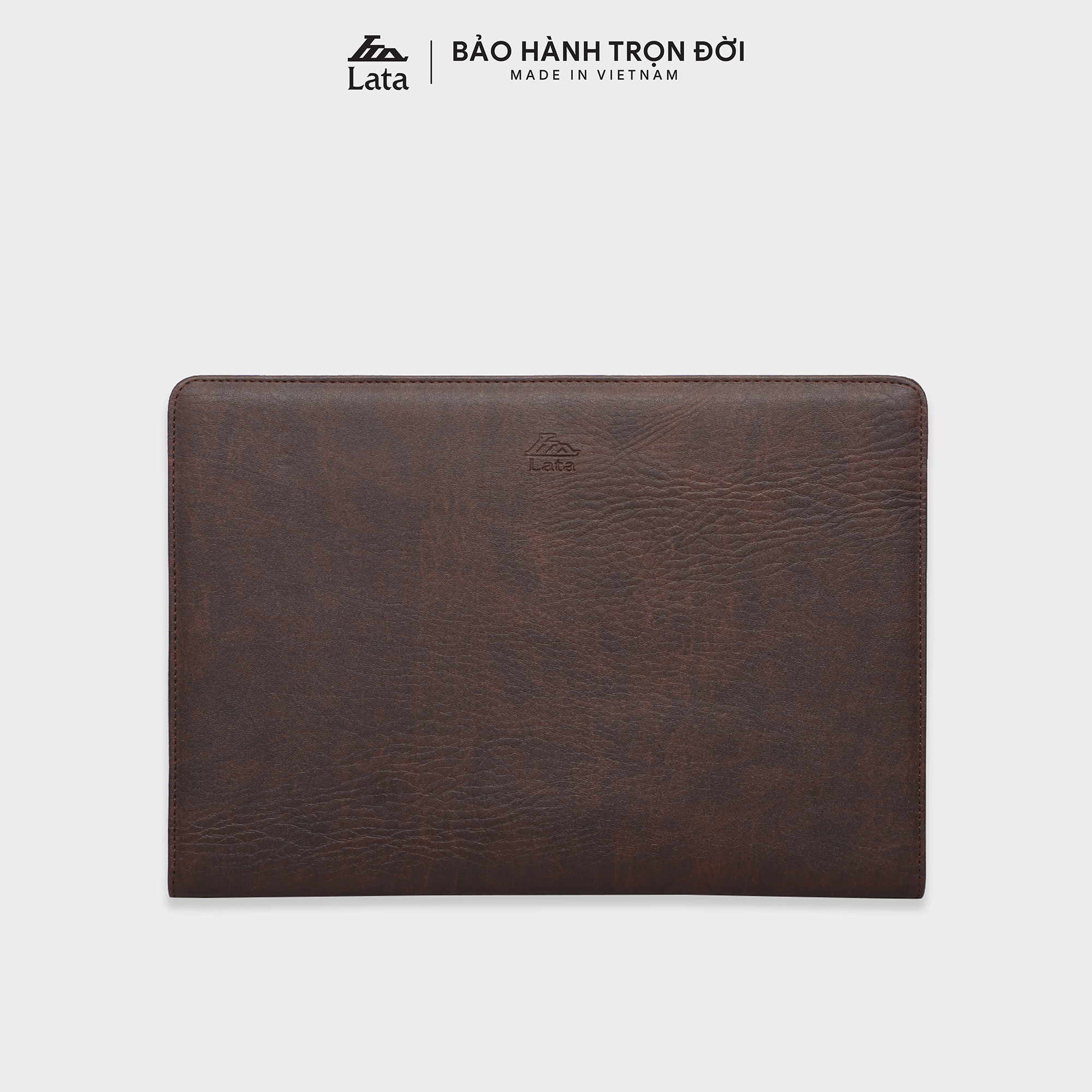 Ví Lata (Thời trang nam dáng cầm tay cỡ lớn - Ví da CT001)