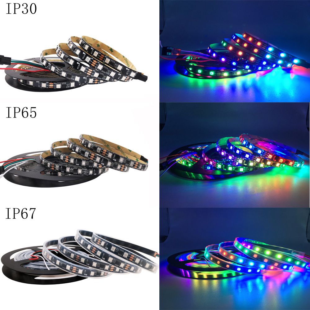 Ws2811%20Rgb%20Led%20Strip%205050%20Smd%20Addressable%20Leds%20External%201%20Ic%20Control%203%20Leds%20Dc12vini%2017keys%20Music%20Usb/dc%20Controller%20Kit%20-%20Image%206