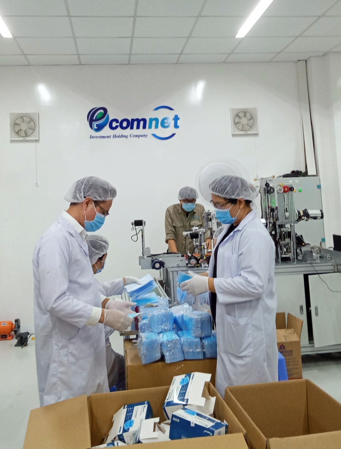 Combo 300 Cái Khẩu Trang N95 EcomMed (60 Bịch)