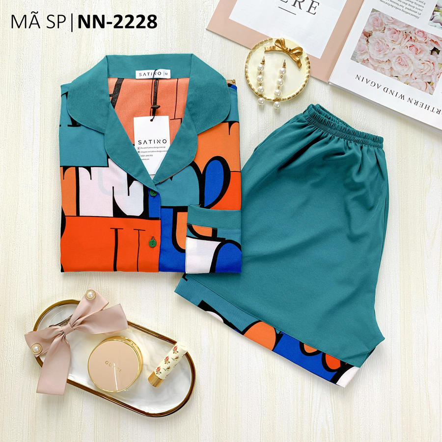 Pijama TNQN - Emma Mallard Green [COMBO 3 BỘ 439K, 5 BỘ 719K ]