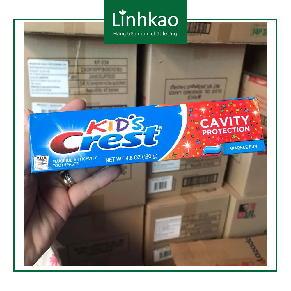 Kem đánh răng Crest kids Mỹ 130g