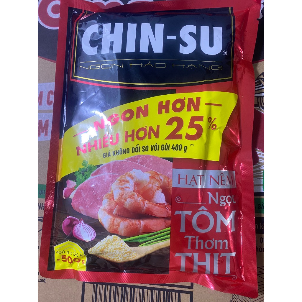Hạt Nêm Chinsu Tôm Thịt 500 gram Ngon Rẻ (DATE MỚI)