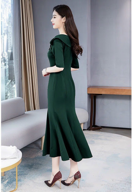 [HCM]ĐẦM BODY ĐUÔI CÁ ĐÍNH NƠ