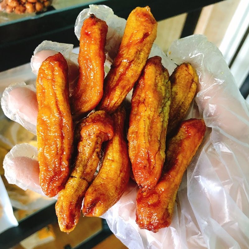 Chuối sấy dẻo nguyên trái ( Ngọt tự nhiên) - 500gram