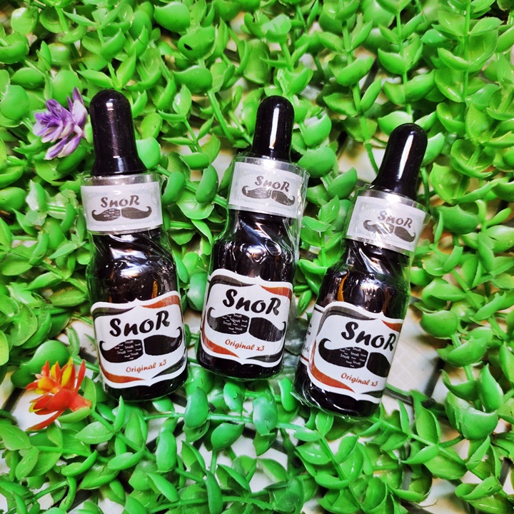 Dung dịch mọc râu chính hãng snor x3 thái lan có tem