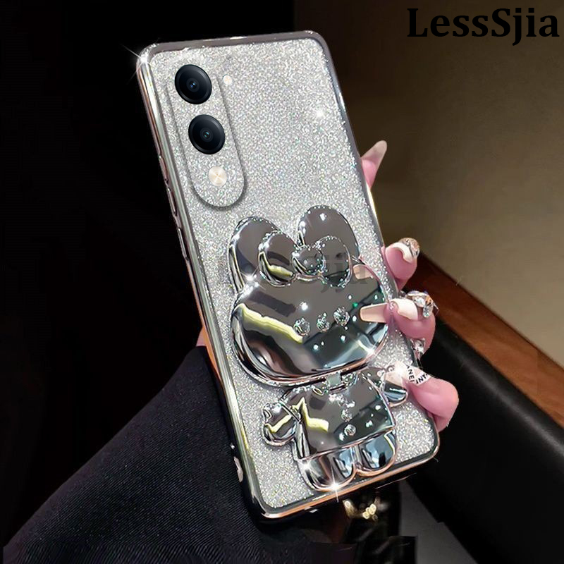 Phone%20cover%20Vivo%20Y04S%20/%20Y04%20Back%20case%20Camera%20Protection%20Semi%20Transparent%20Soft%20Silicone%20Rabbit%20bracket%20Shockproof%20Exquisite%20Glitter%20Powder%20for%20Vivo%20Y04S%20/%20Y04%20Phone%20cases%20-%20Image%204