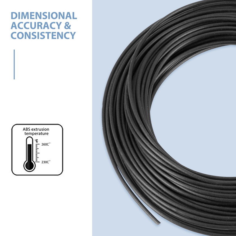 10M ABS 3D 1.75mm Printer Filament for 3D Scribble Pen Printers