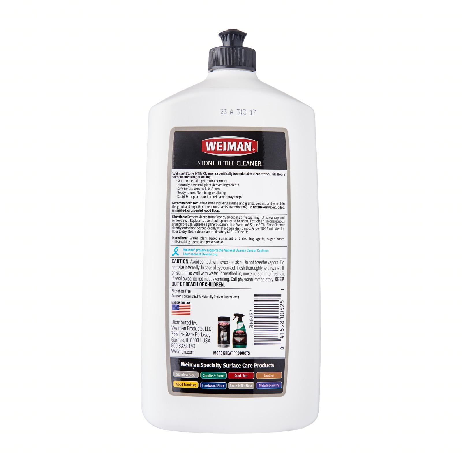 weiman cooktop cleaner ingredients