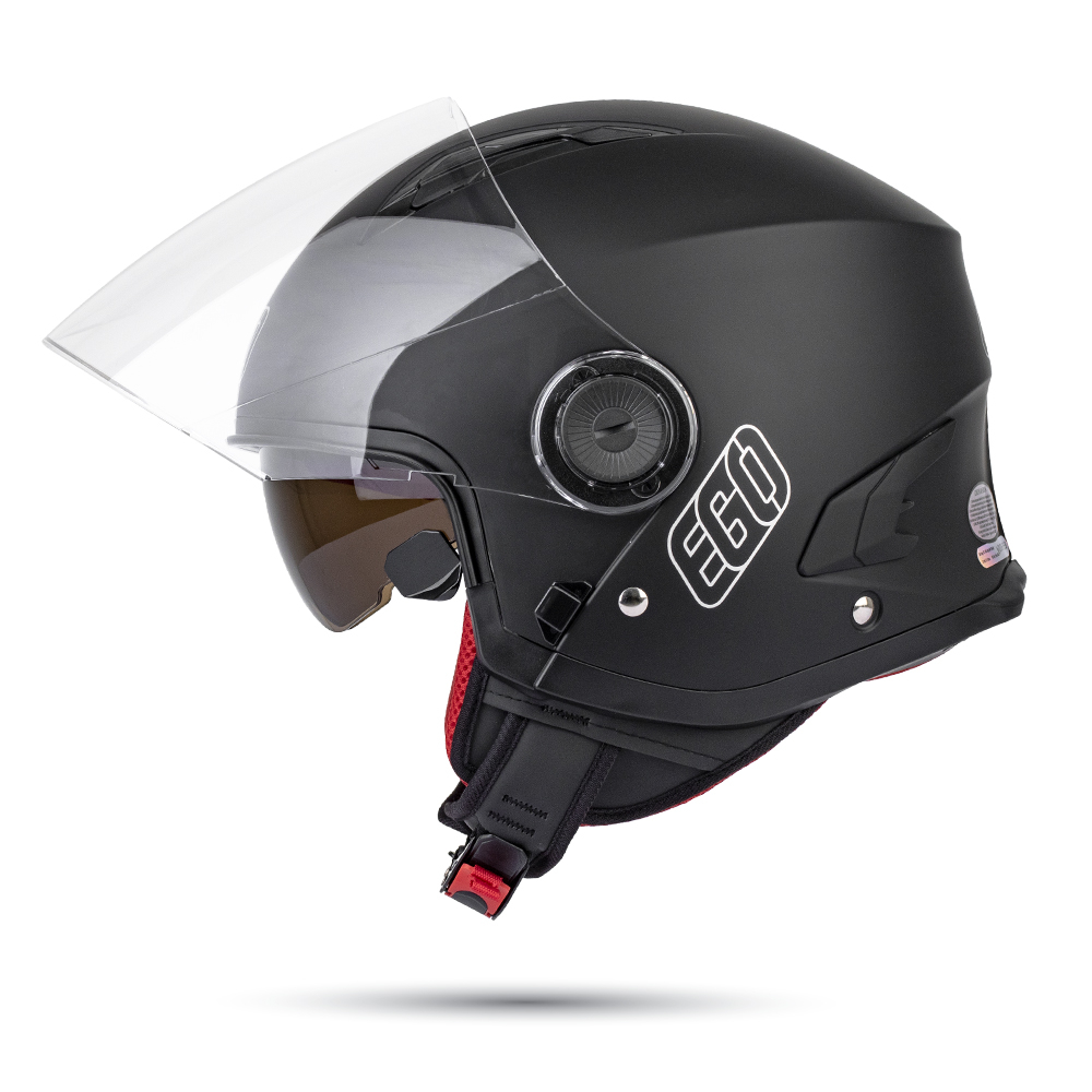 MŨ BẢO HIỂM EGO E-41 - MÀU ĐEN MỜ