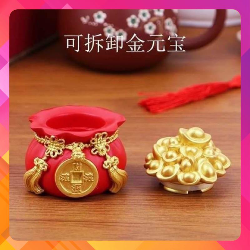 Hũ đựng muối gạo tài lộc