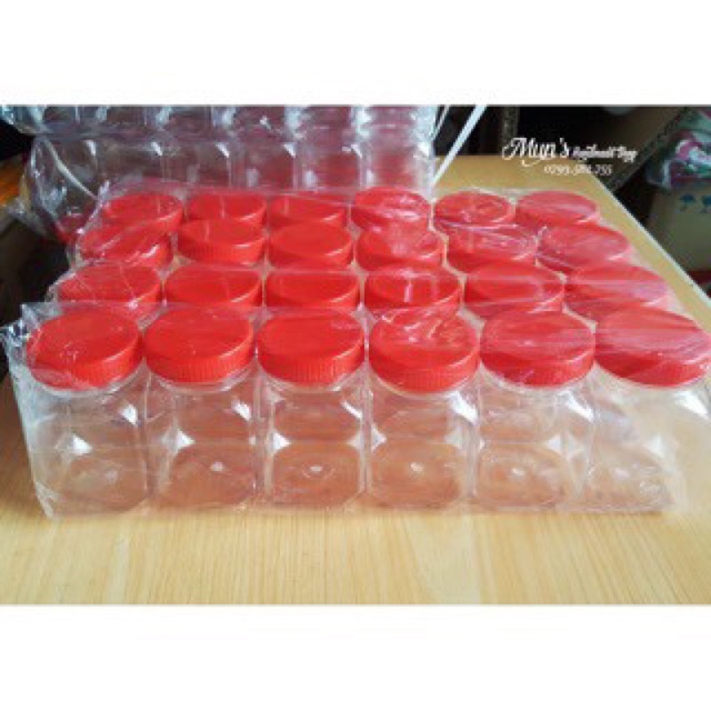20 Lọ nhựa, hộp nhựa nhỏ, keo V20 đựng gia vị, muối chấm