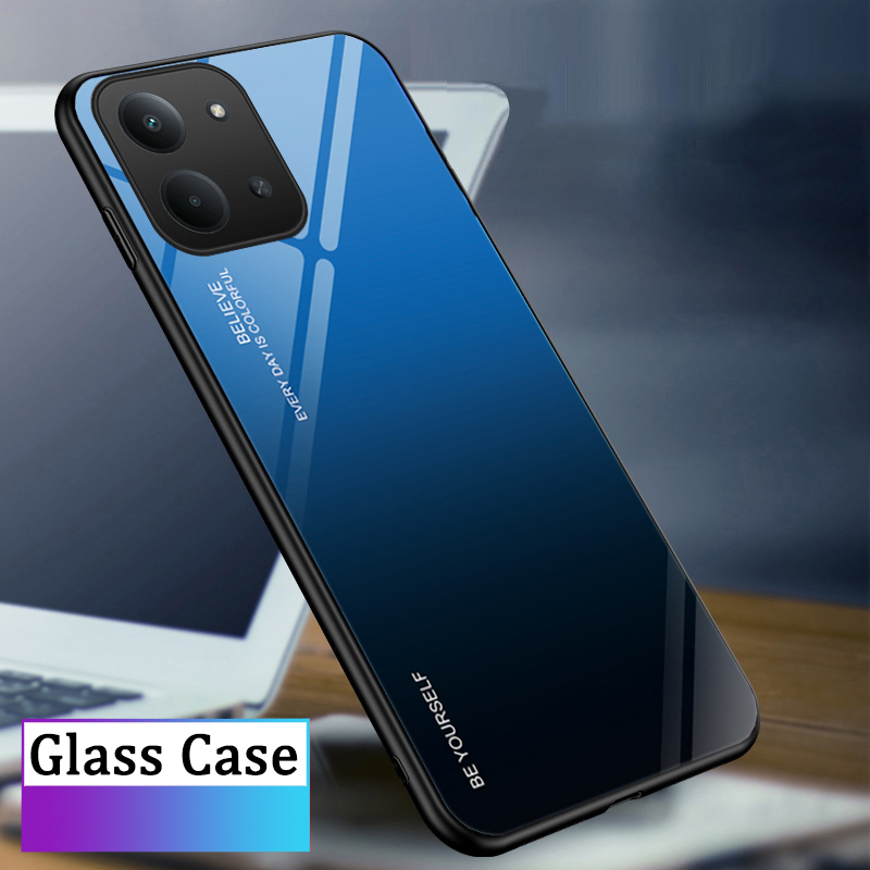 Phone%20case%20For%20Redmi%2015C%20Back%20cover%20Gradient%20Tempered%20Glass%20Protector%20Mirror%20Hard%20Cover%20For%20Redmi%2015C%20Cover%20cases%20-%20Image%202