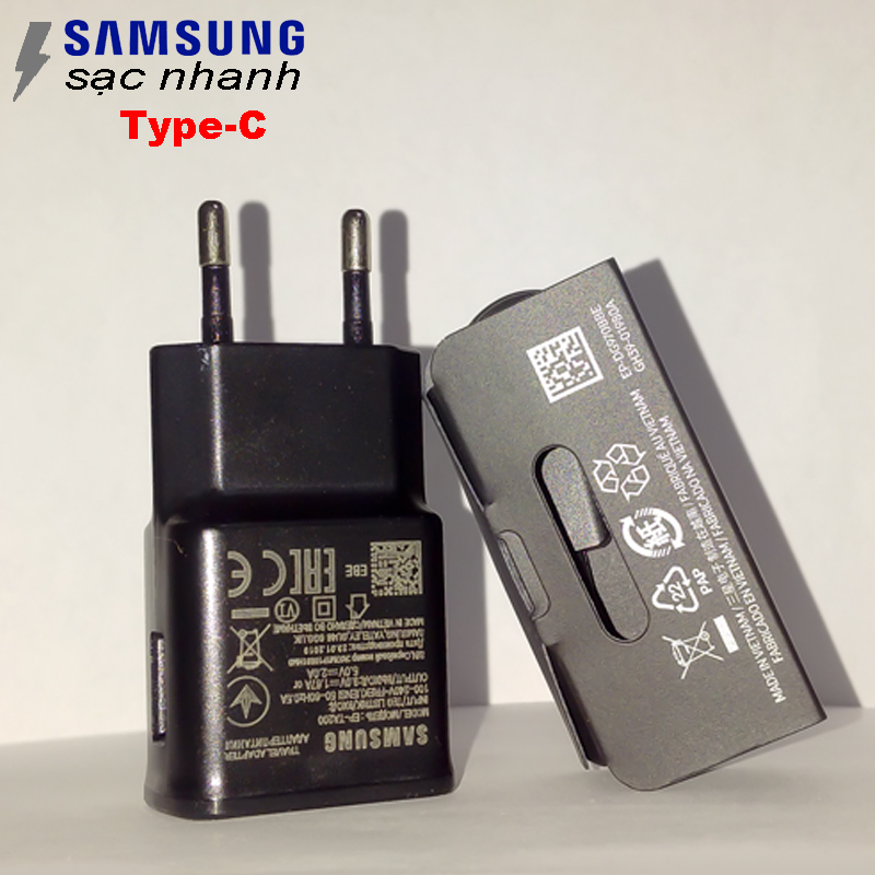 Bộ sạc Galaxy S10, S10+, Note 10 Và Các Dòng  S8,S8plus,S9,S9plus,Note7,Note8,Note9 ,Dây UsB Type-C