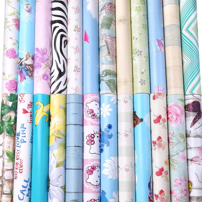 5 Mét Giấy Dán Tường, Khổ 45CM Rộng Decal PVC Trang Trí ( có keo ) - hình thú hiện đại PT012