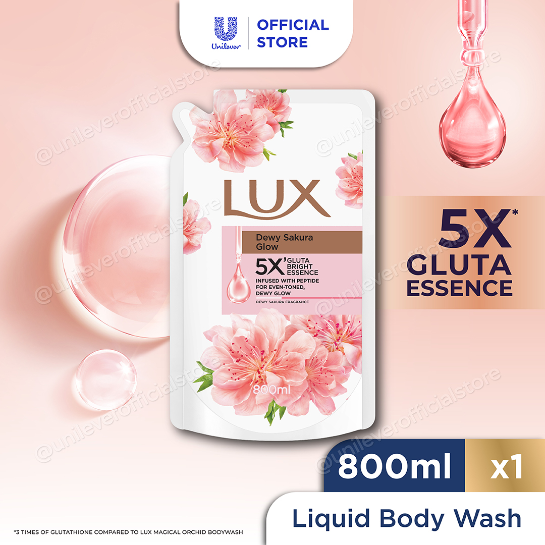 Lux 5X Gluta Essence Body Wash Refill 800ml | Lazada Singapore