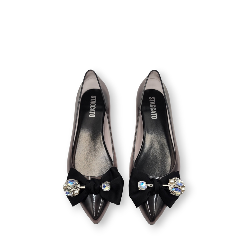 STACCATO Petite Bow Jelly Flats ST4A133CP Lazada Singapore