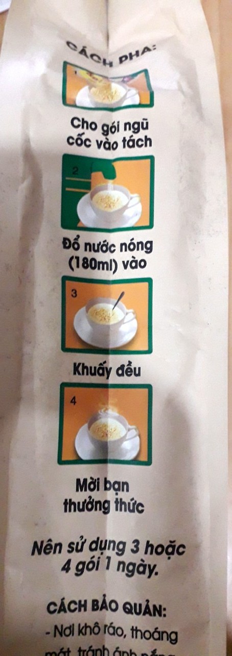 NGŨ CỐC ĂN KIÊNG TRƯỜNG THỌ (Túi 20 goi x 24g)