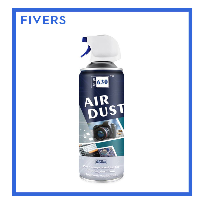 Giga 630 450ml Compressed Air Can Air Duster for PC Laptop Computers