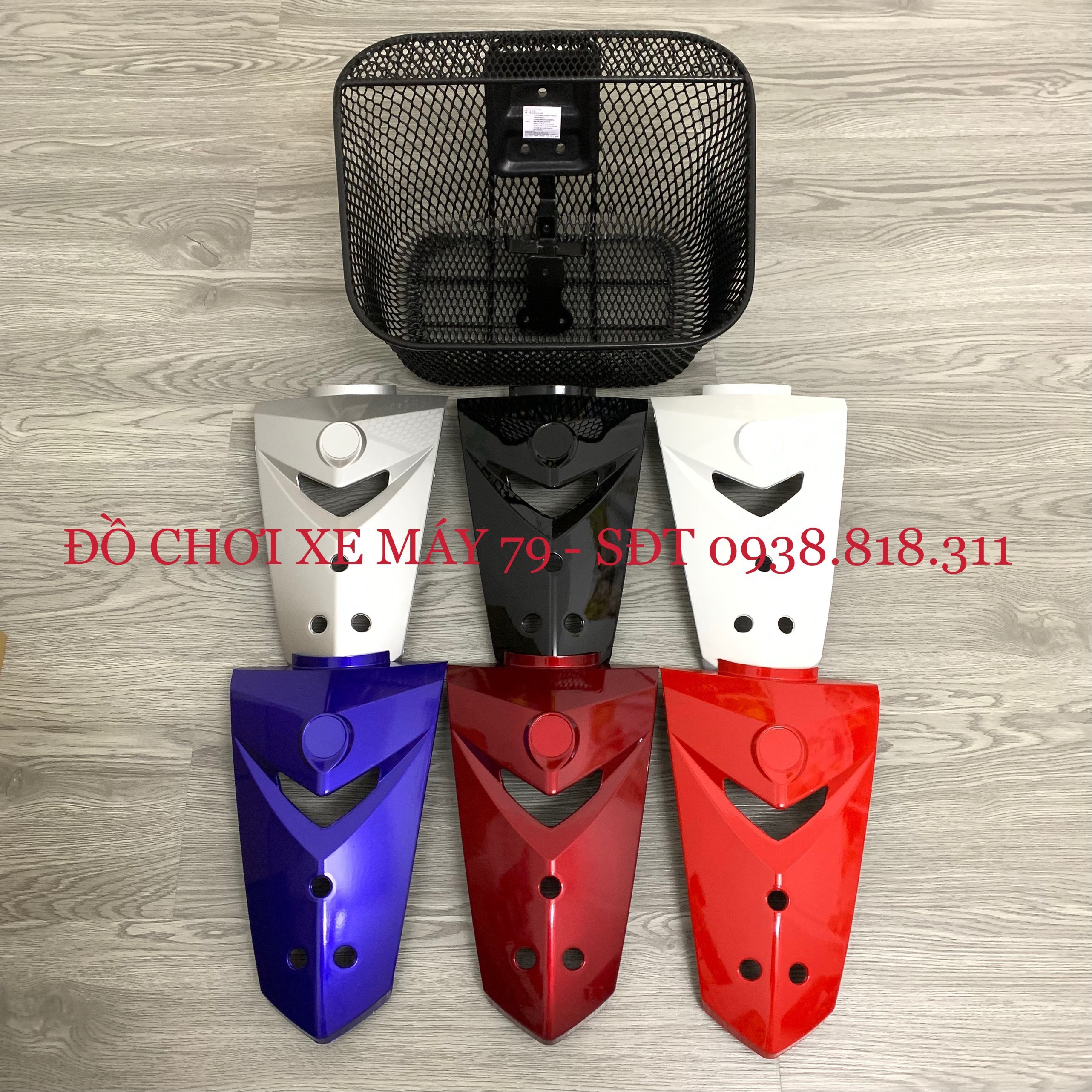 Rổ Spark Thái gắn Sirius + pát rổ + mặt nạ