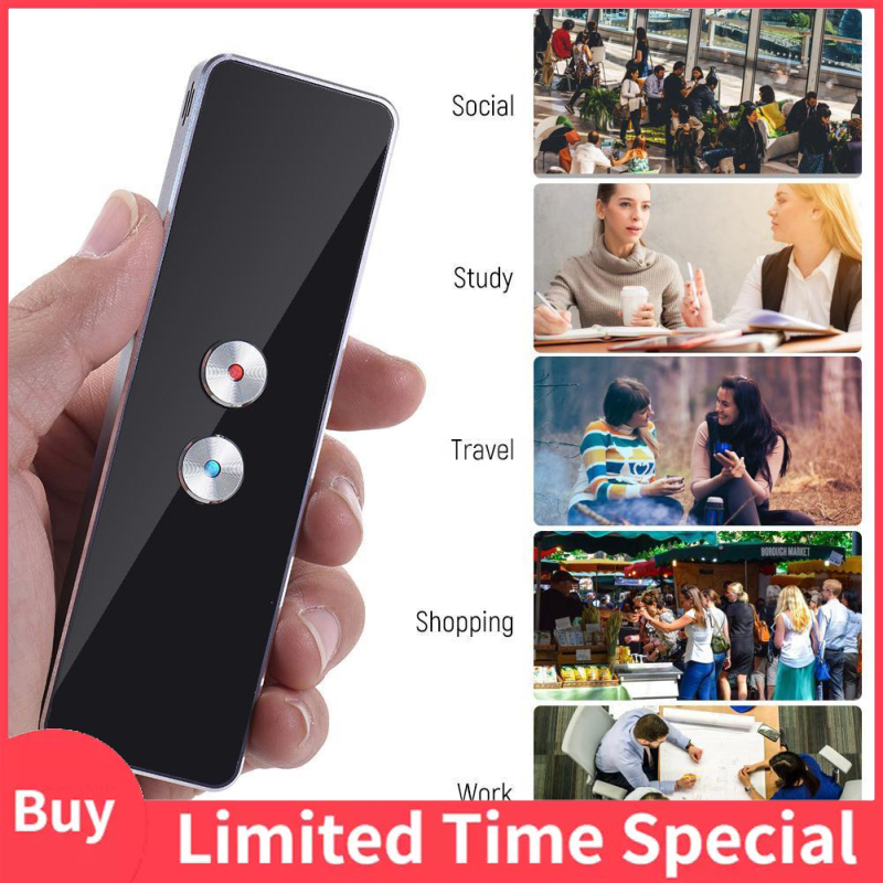 Smart Translator Intelligent Speech Translation Machine Simultaneous Translation 40 Language For Interpreter Tourism
