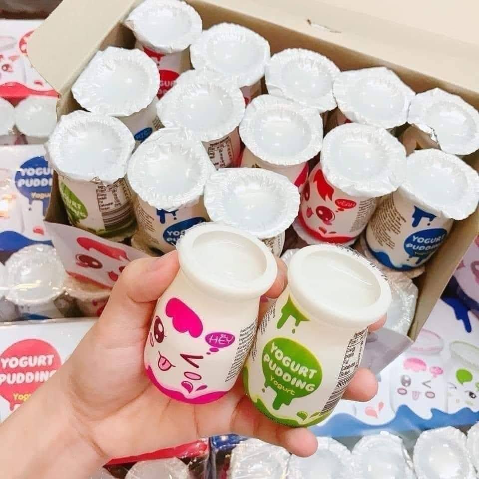 [ Sẵn hàng ] Combo 10 HỘP THẠCH SỮA CHUA PUDDING/ thạch sữa chua hoa quả ăn ngon giải nhiệt