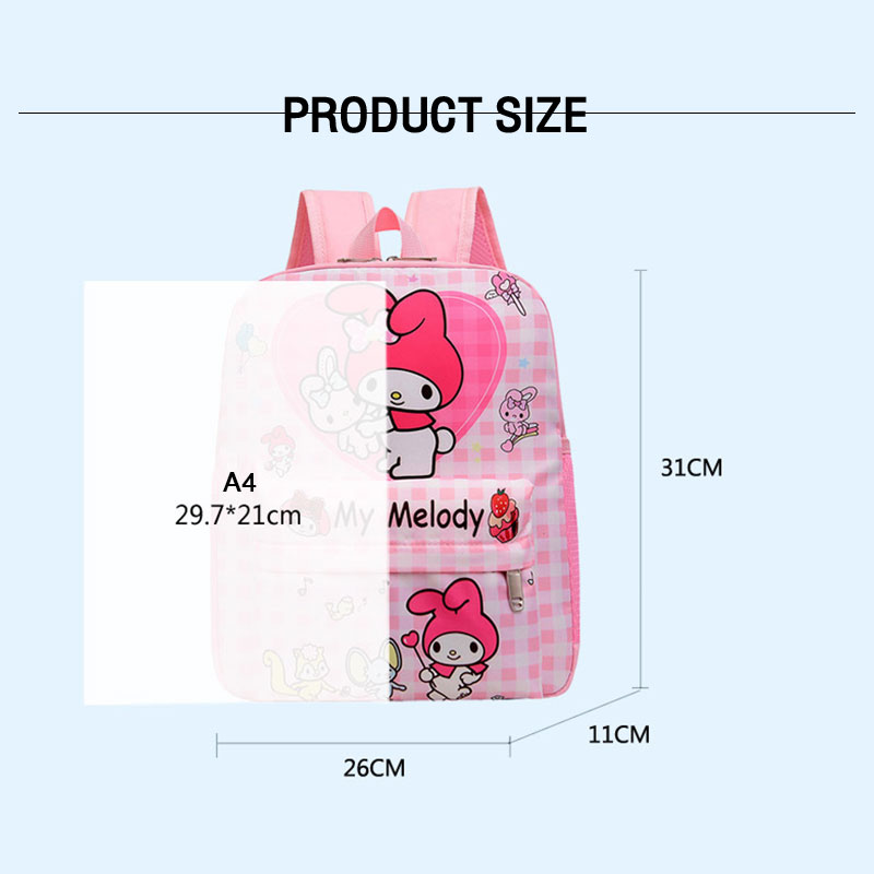 LS New cartoon kindergarten school bag for elementary school students backpack cute kids backpack
