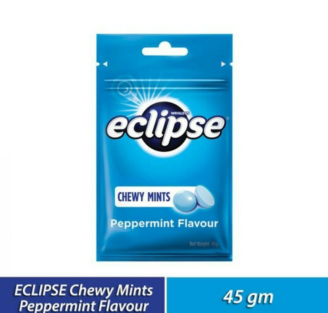 【Wrigley's Eclipse Chewy Mints 45gm】 Lazada
