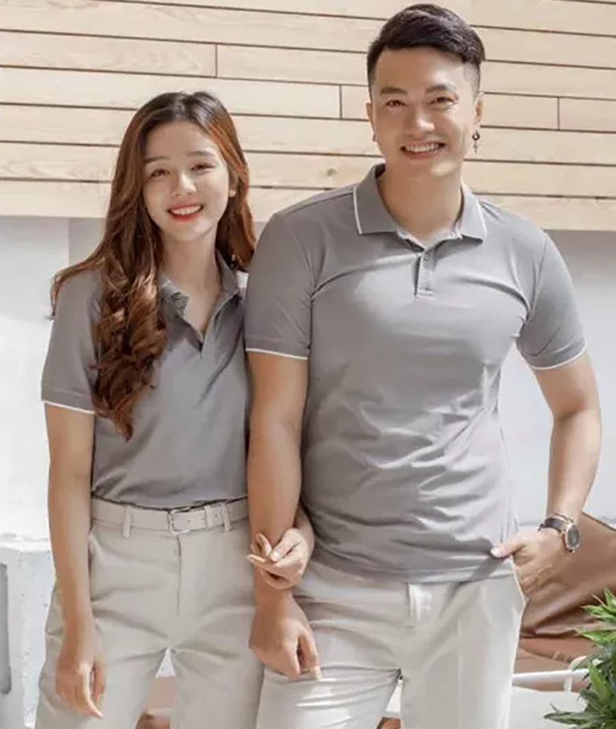 Áo thun nam POLO PHỐI VIỀN vải thun cotton 4 chiều co dãn mịn mát sang trọng lịch lãm-PLOVIEN212