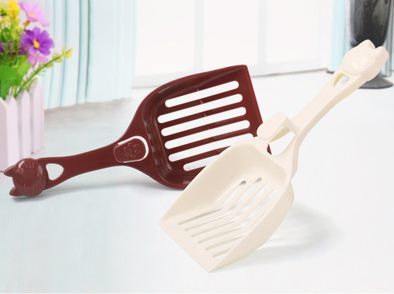 Hanpet - SP442 - Xẻng xúc phân mèo ( 4711802) hót cát mèo, xúc phân chó