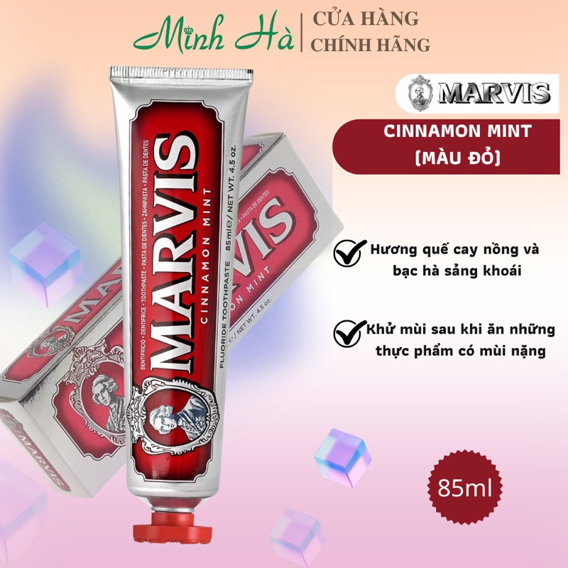 Kem Đánh Răng Marvis cao cấp - Marvis đủ các mùi hương 85ml